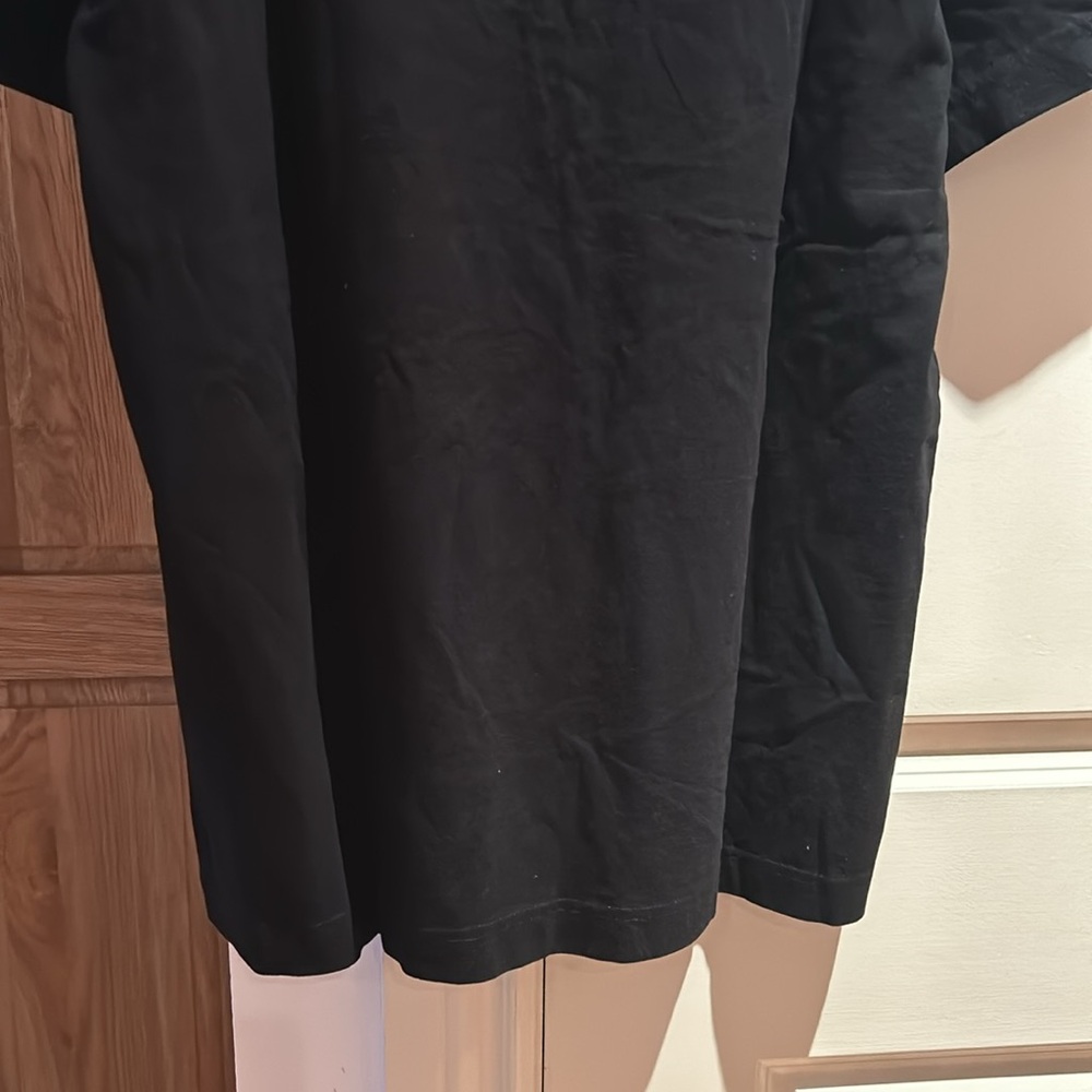 SSENSE NEW AUTHENTIC PALM ANGELS black spray paint logo t shirt large - Picture 16 of 16